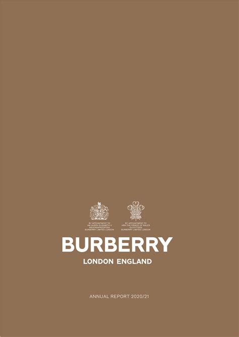 burberry financial report|burberry annual report 2020 2021.